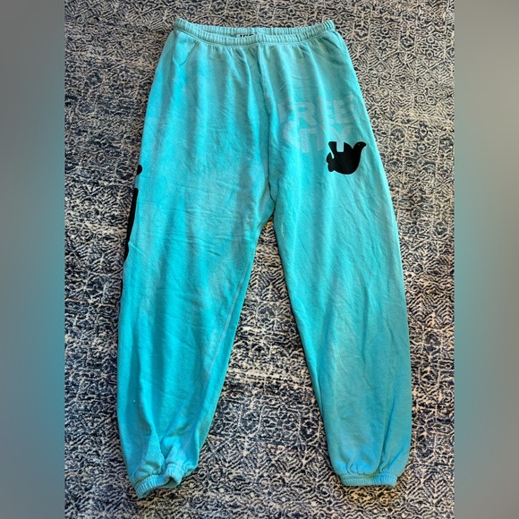 FREECITY LARGE 3/4 Sweats - Moonshrooms/Blues main image 0